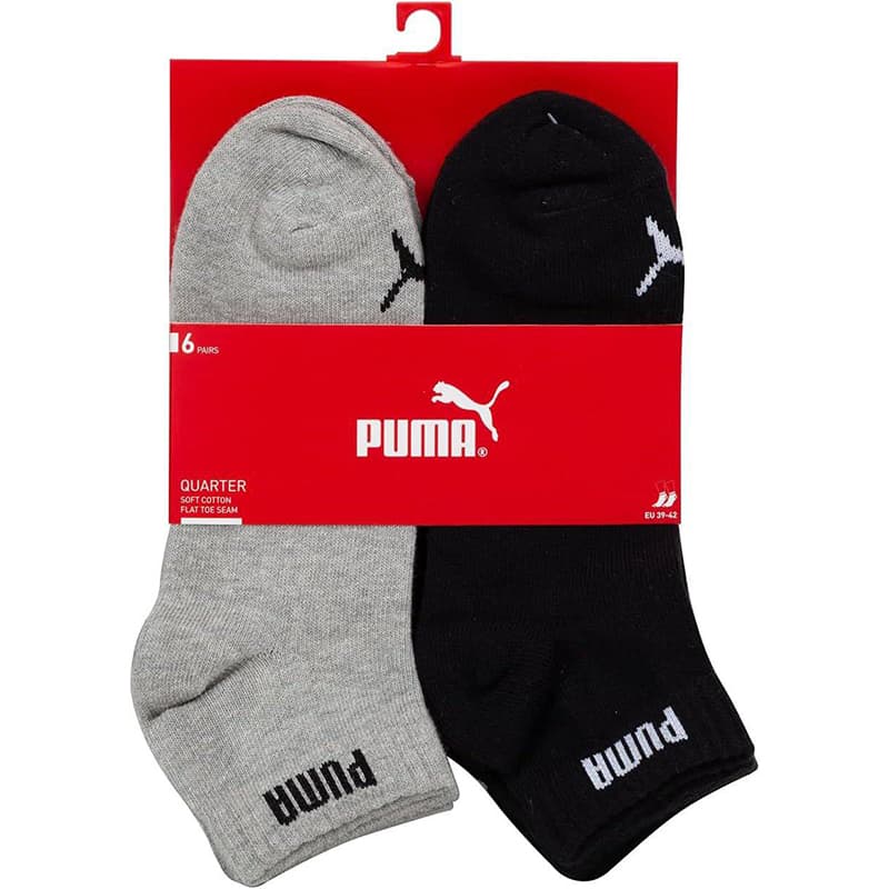 جوراب پوما زنانه و مردانه مدل Unisex Quarter Socks Trainers Ankle High Socks for Men and Women — تصویر ۳