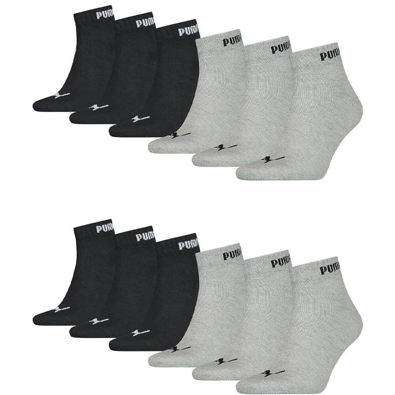 جوراب پوما زنانه و مردانه مدل Unisex Quarter Socks Trainers Ankle High Socks for Men and Women
