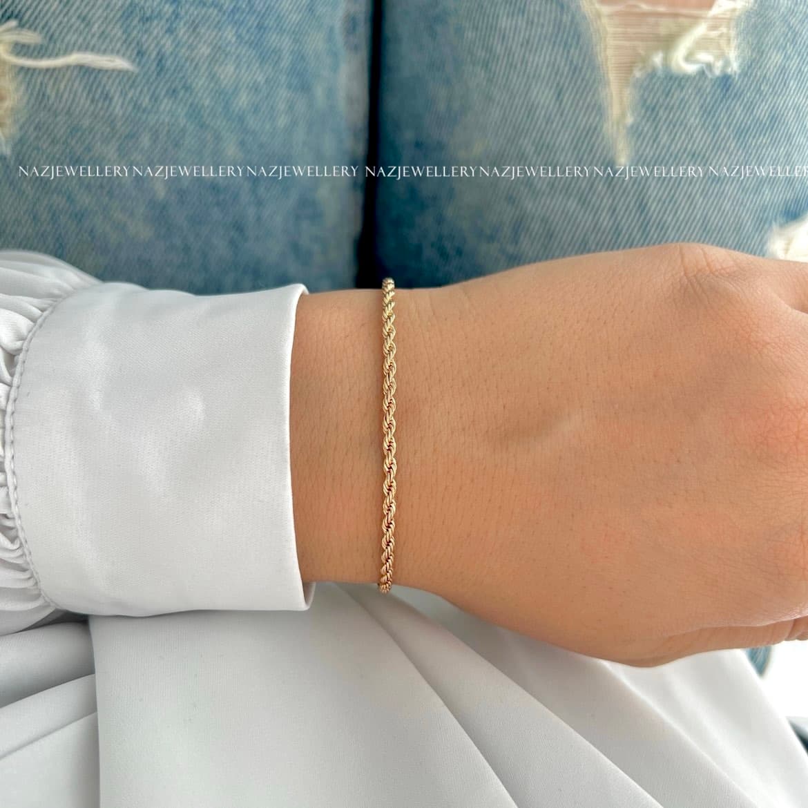 دستبند طنابی 2میل ژوپینگ