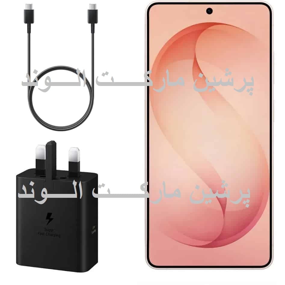 شارژر 60 وات سامسونگ شارژ 60 وات سامسونگ + کابل + تبدیل ساده