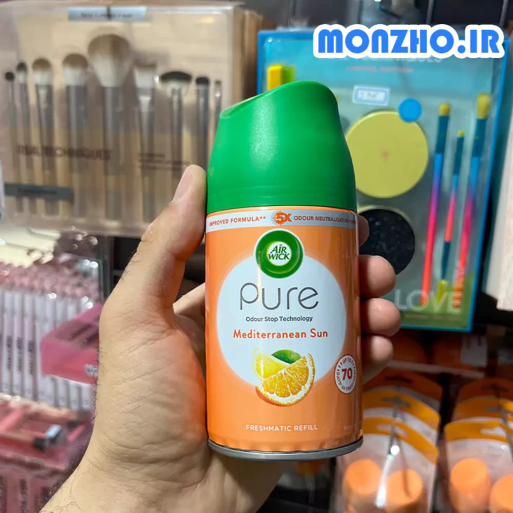 اسپری خوشبو کننده هوا ایرویک با رایحه مدیترانه ای 250 میل — تصویر ۳