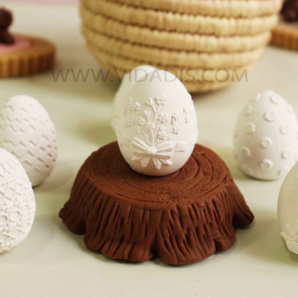 قالب سیلیکونی تخم مرغ کوچک عید در 6 طرح