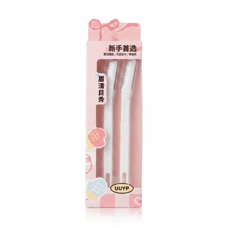 ست 2 عددی تیغ ابرو UUYP رنگ سفید (کد K520)
