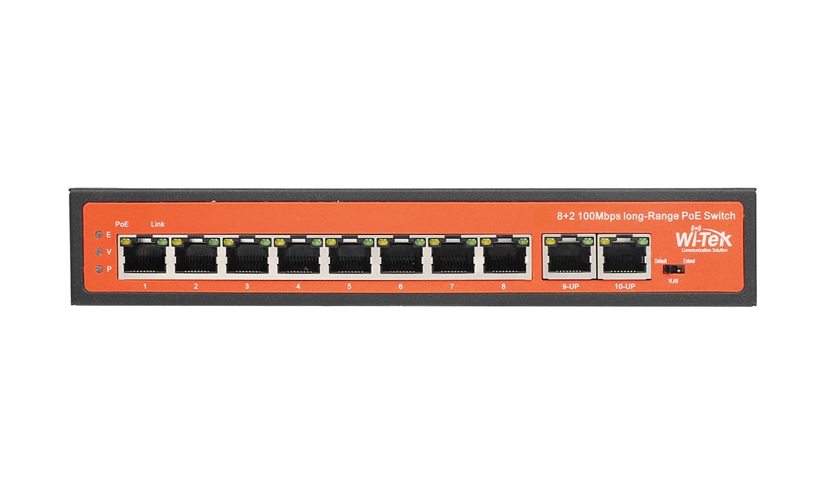 سوئیچ POE ده پورت وایتک مدل WI-PS210(V4) — تصویر ۴