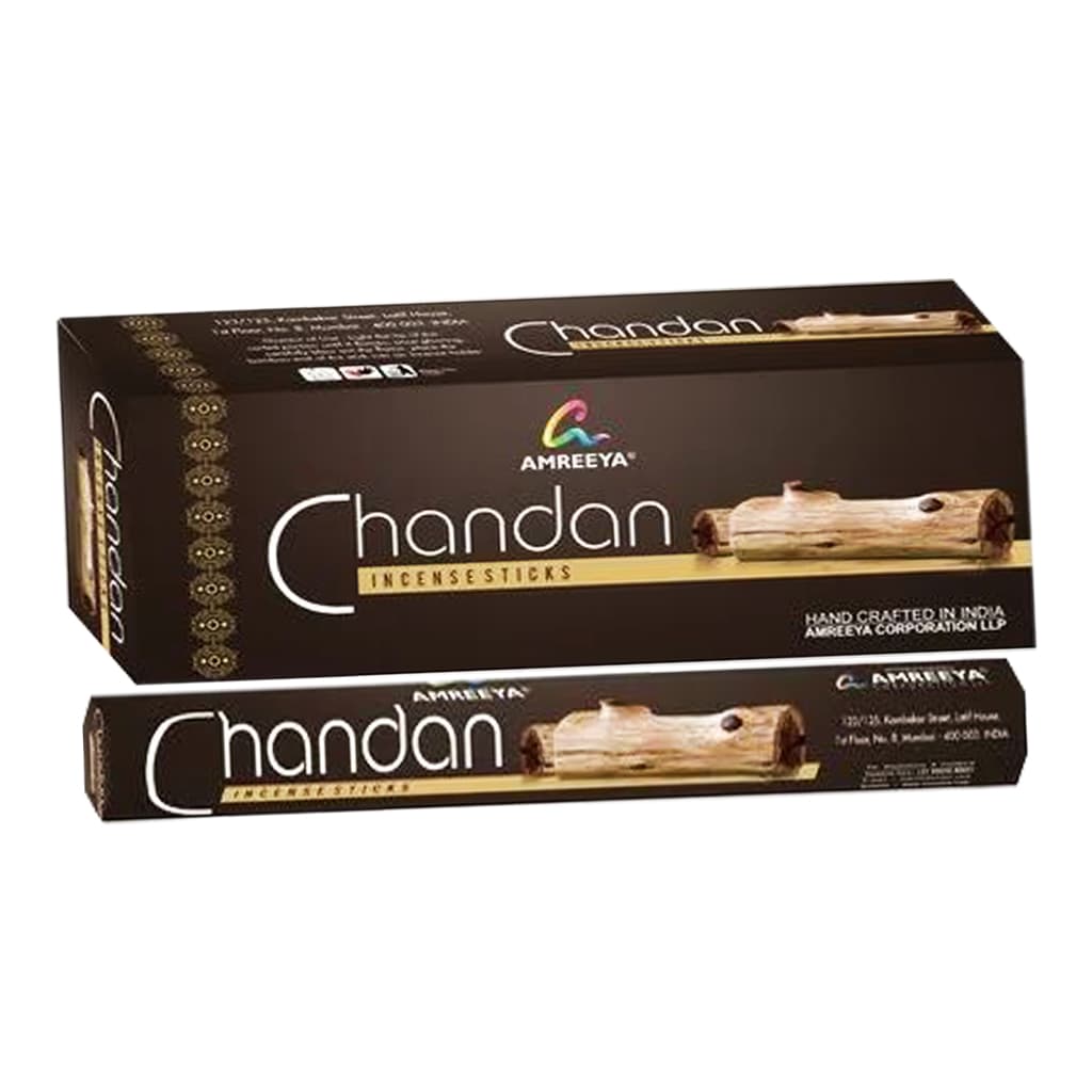 عود خوشبو کننده شاخه ای آمریا Amreeya مدل صندل وود (چوب صندل) Sandal Wood