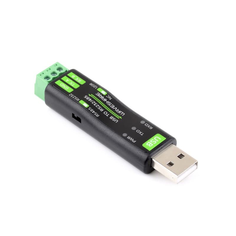 مبدل صنعتی USB به سریال ویوشیر مدل USB to RS232/485 — تصویر ۲