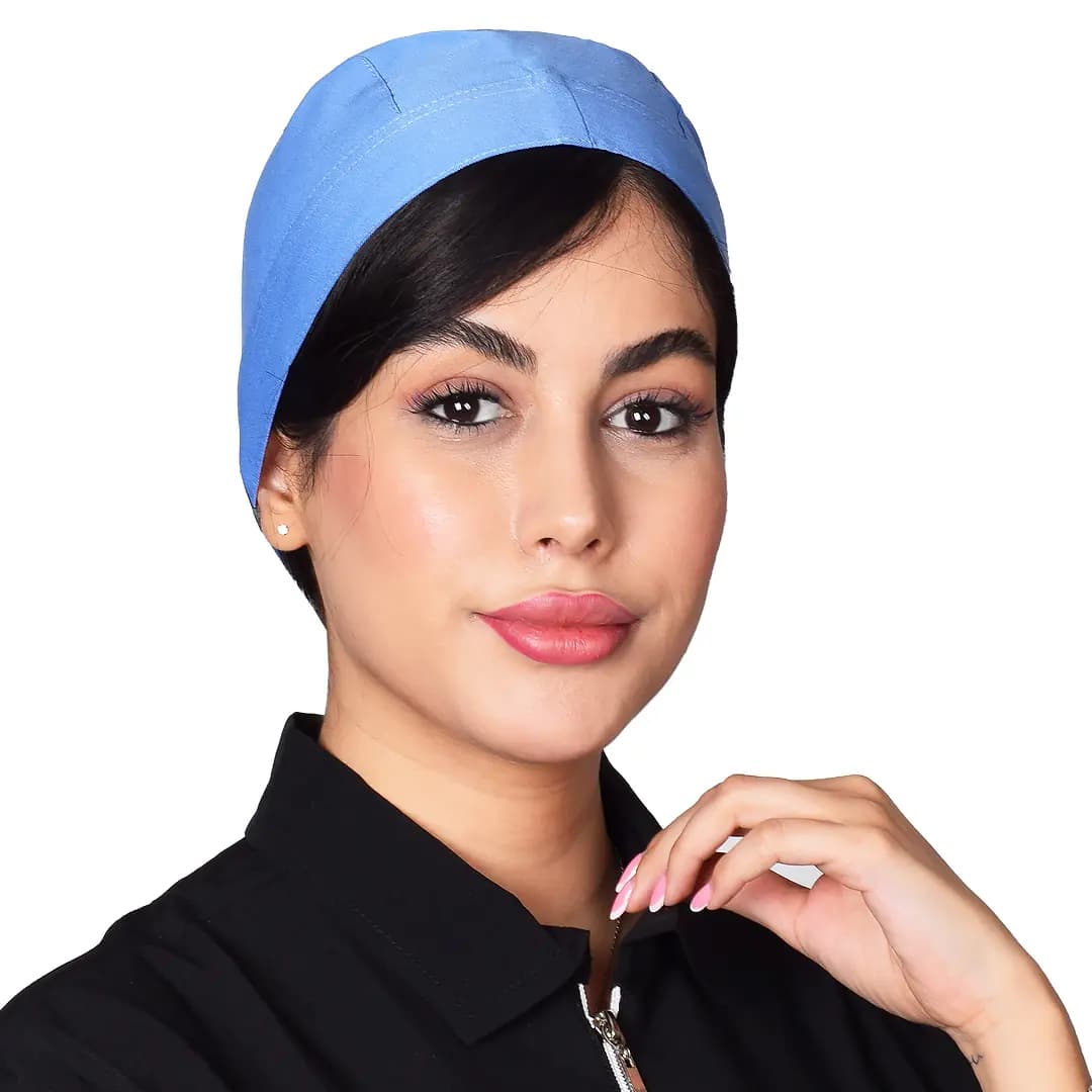 کلاه کوچک پایلوت آبی روشن