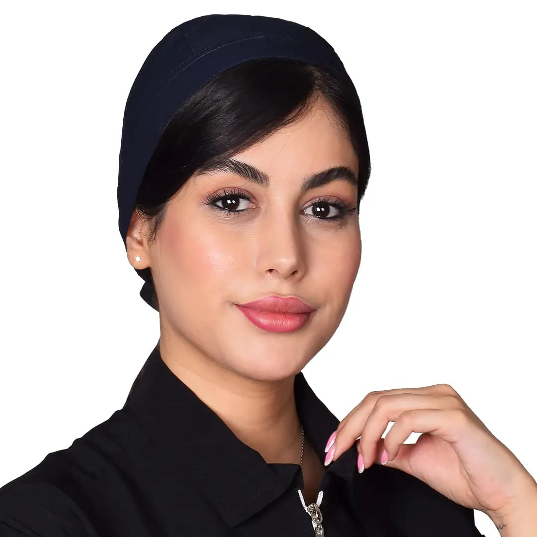 کلاه کوچک پایلوت سرمه‌ای