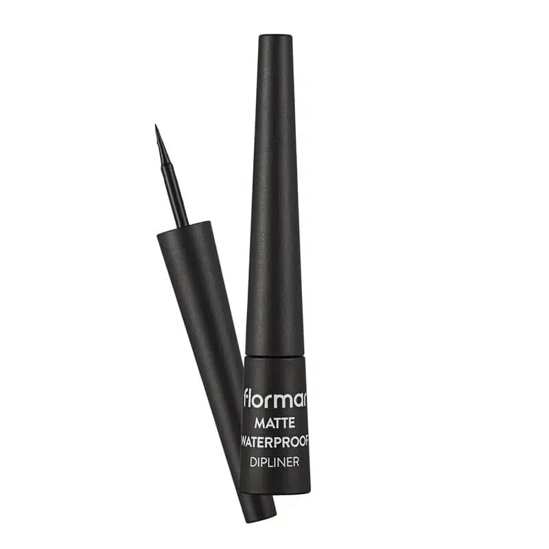 خط چشم کوزه ای مات و ضدآب فلورمار Flormar مدل Matte Waterproof Dipliner