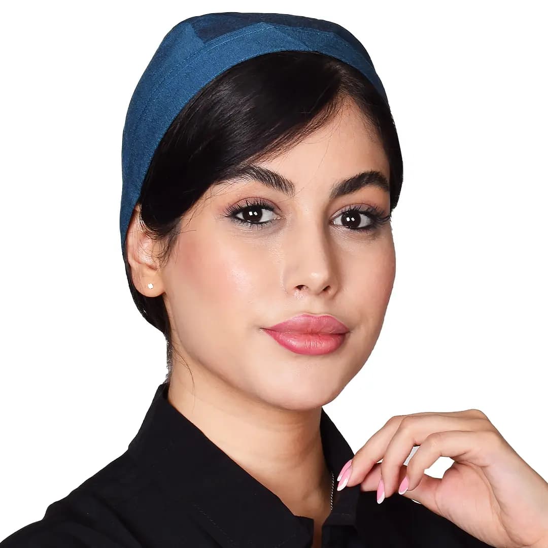 کلاه کوچک پایلوت سبز طرح جین