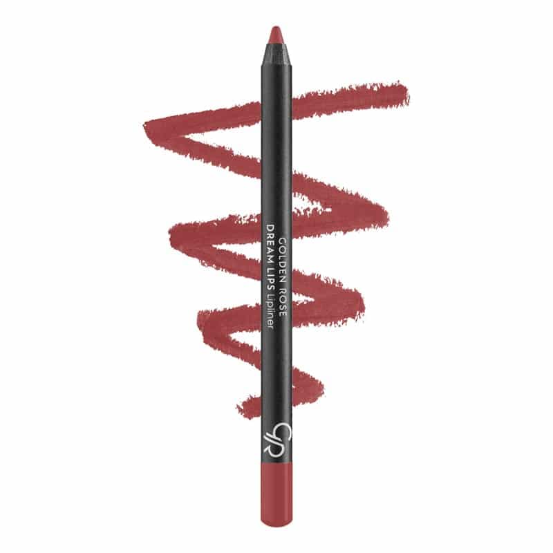 خط لب گلدن رز مدل Dream Lips کد 542