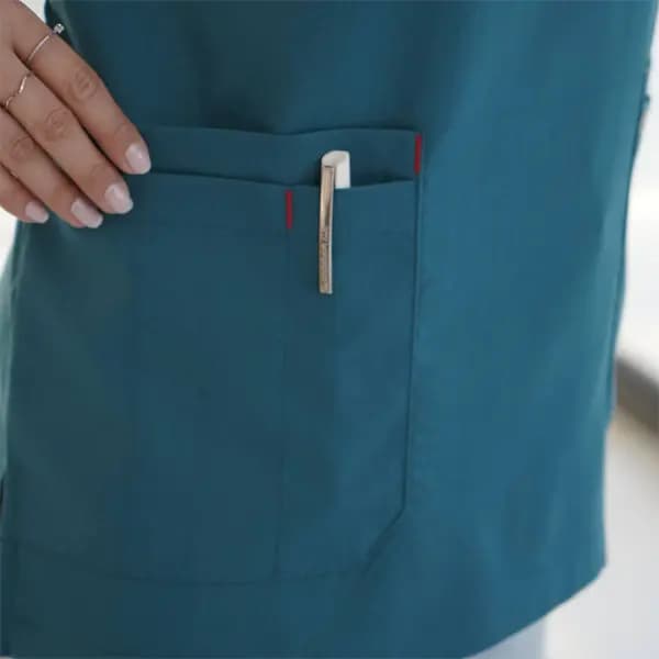 اسکراب تک بدون شلوار برند سینوهه مدل (figs) رنگ کله غازی — تصویر ۴