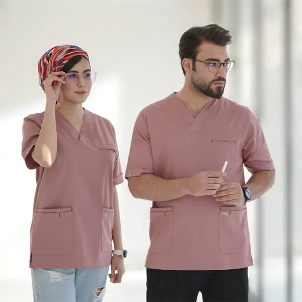 اسکراب تک بدون شلوار برند سینوهه مدل (figs) رنگ کالباسی — تصویر ۲