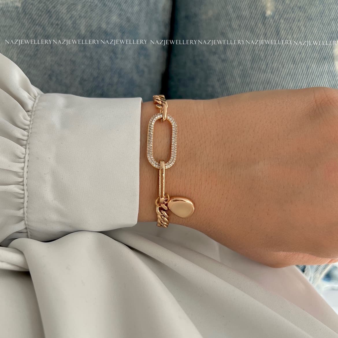 دستبند آویز اشک ژوپینگ