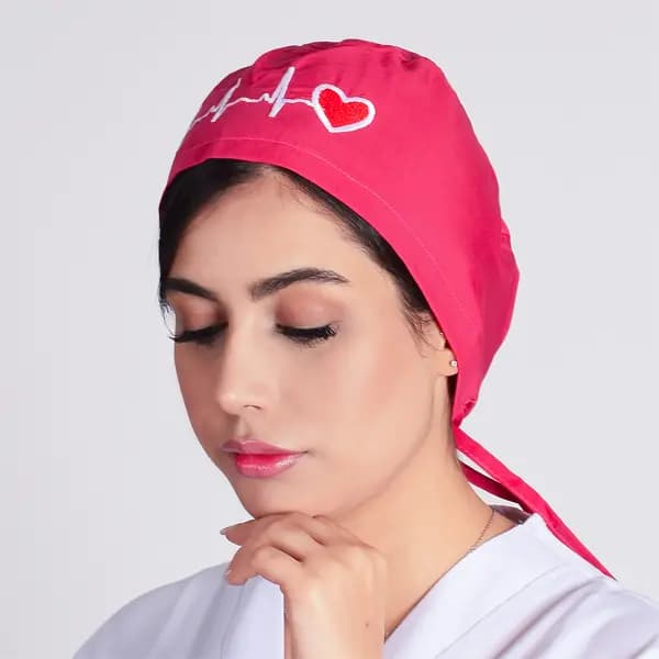 کلاه ecg سرخابی