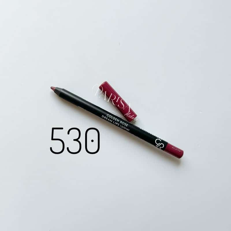خط لب گلدن رز مدل Dream Lips کد 530 — تصویر ۳