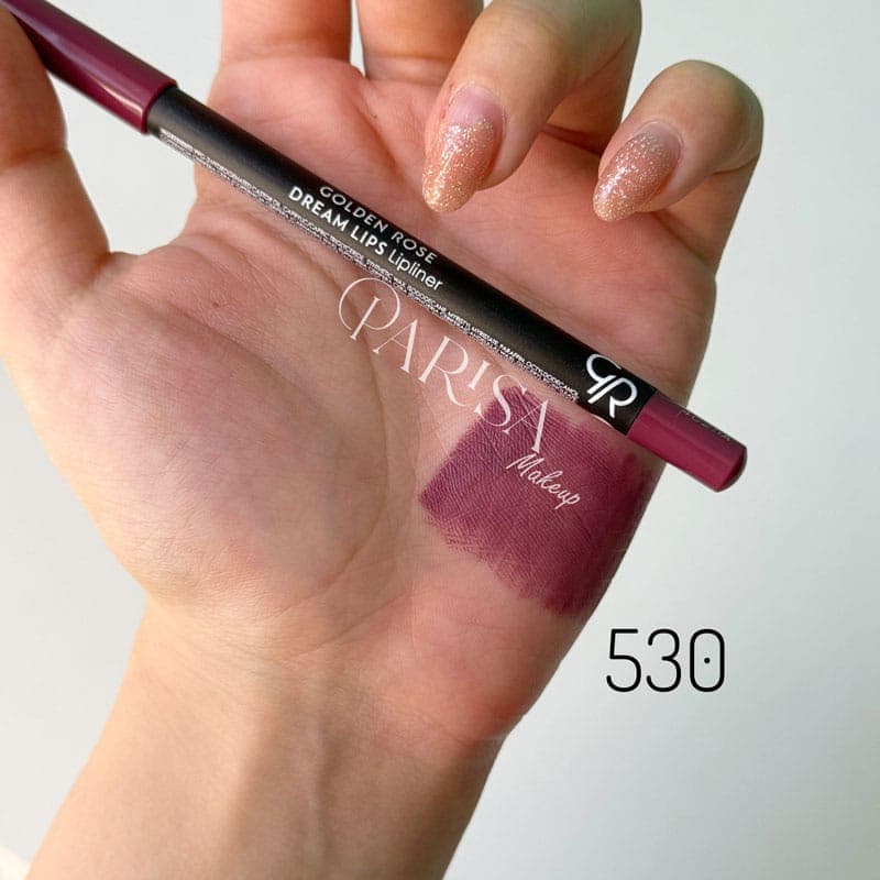 خط لب گلدن رز مدل Dream Lips کد 530 — تصویر ۲