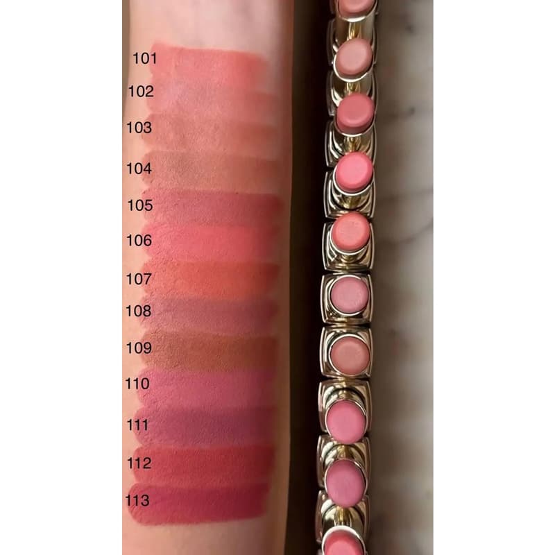رژلب جامد مات گلدن رز مدل Pure Matte Powder کد 103 — تصویر ۴
