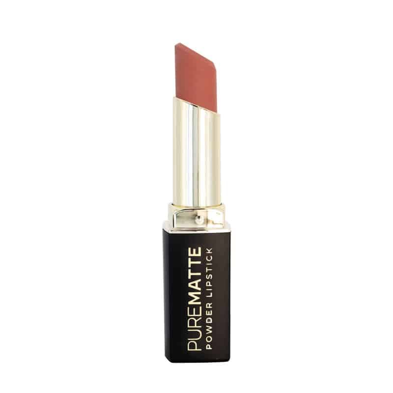 رژلب جامد مات گلدن رز مدل Pure Matte Powder کد 124 — تصویر ۲