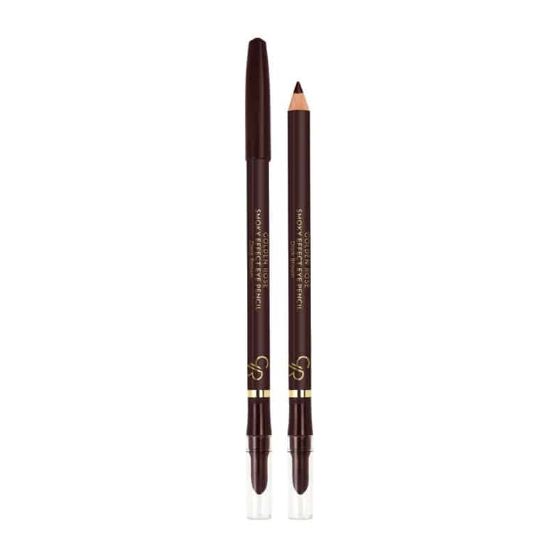 مداد چشم گلدن رز مدل Smoky Effect رنگ Dark Brown