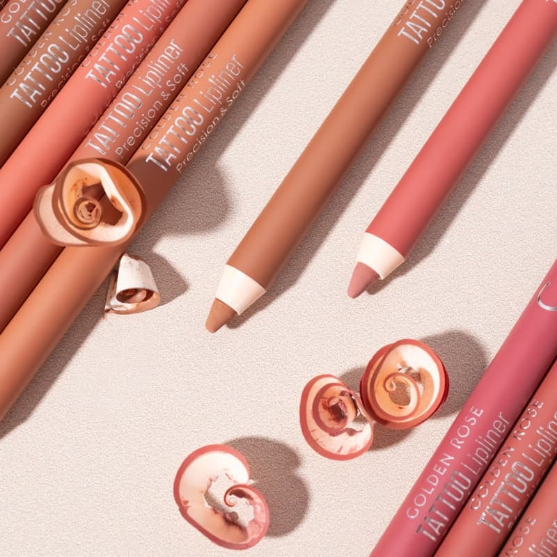 خط لب گلدن رز مدل Tattoo Lipliner کد 202 — تصویر ۵