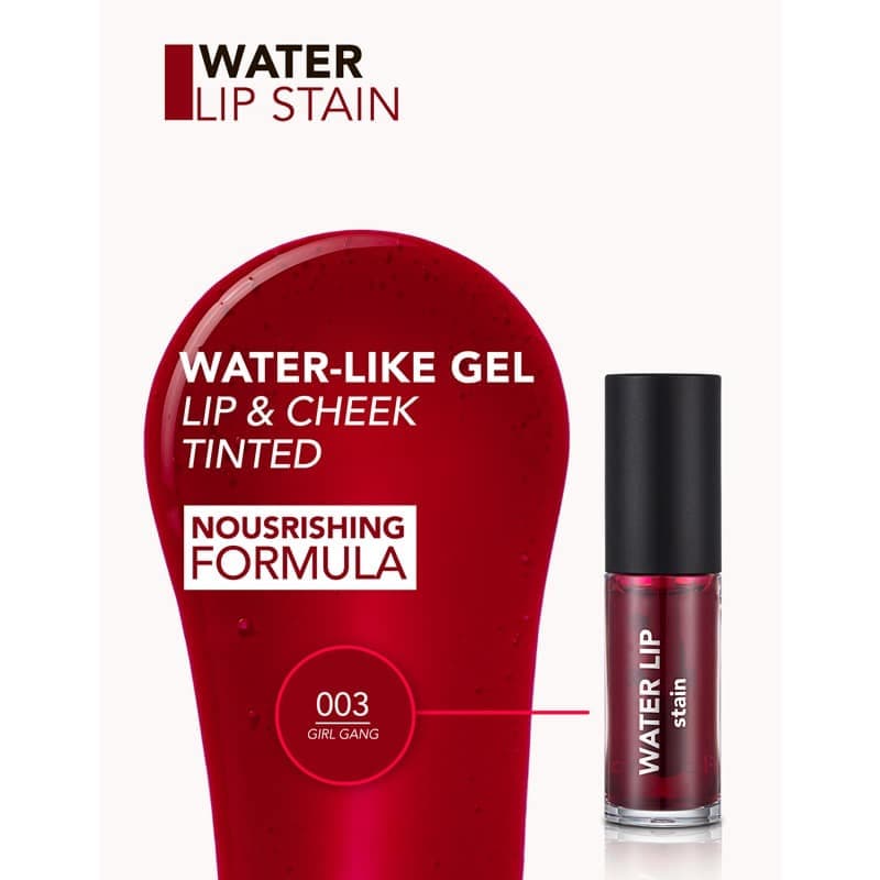 تینت لب فلورمار مدل Water Lip Satin کد 003(رنگ Girl Gang) — تصویر ۴