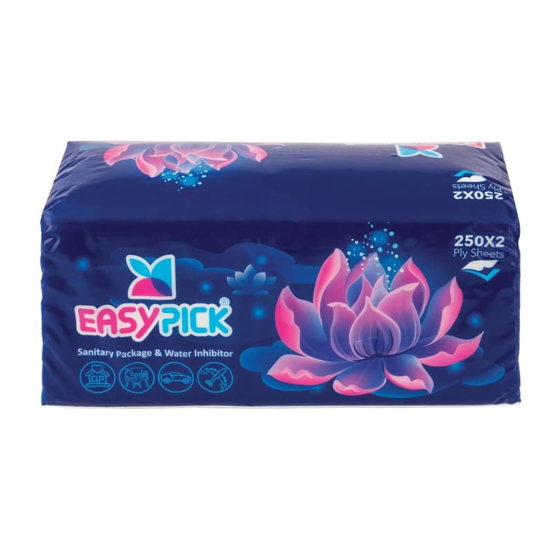 دستمال کاغذی اقتصادی ایزی پیک 250 برگ دو لا