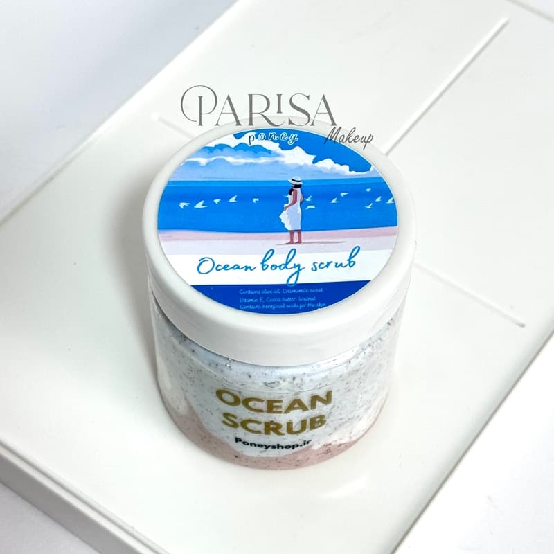 اسکراب بدن Poney رایحه Ocean(250 گرم) — تصویر ۴