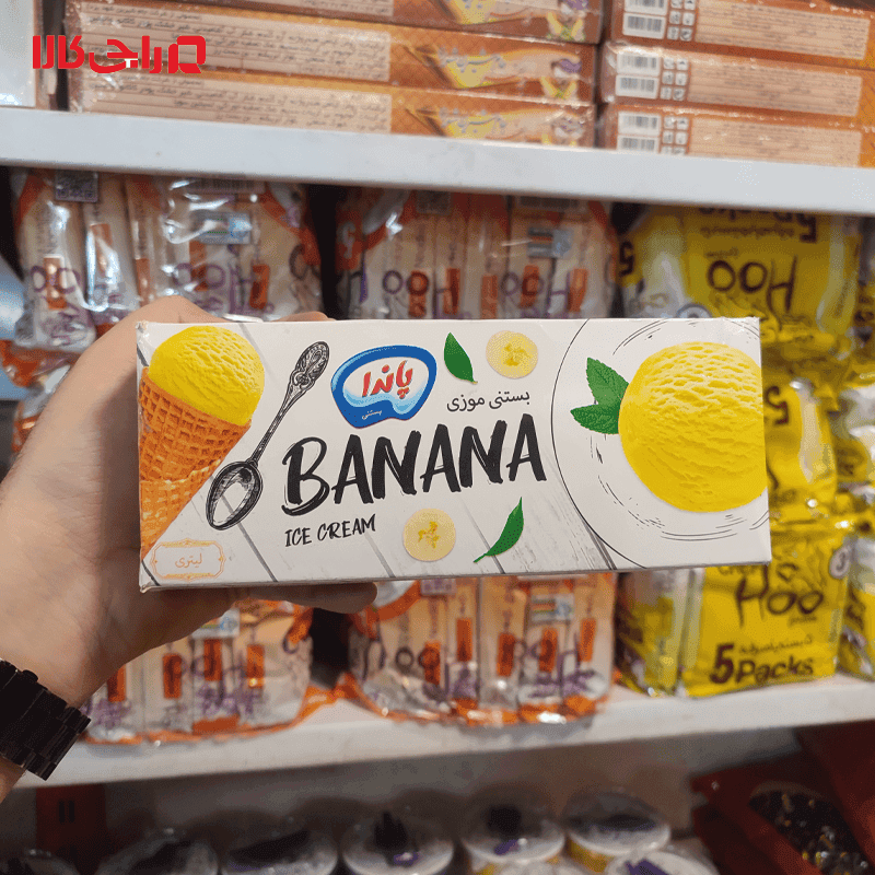 بستنی موزی 1 لیتری پاندا