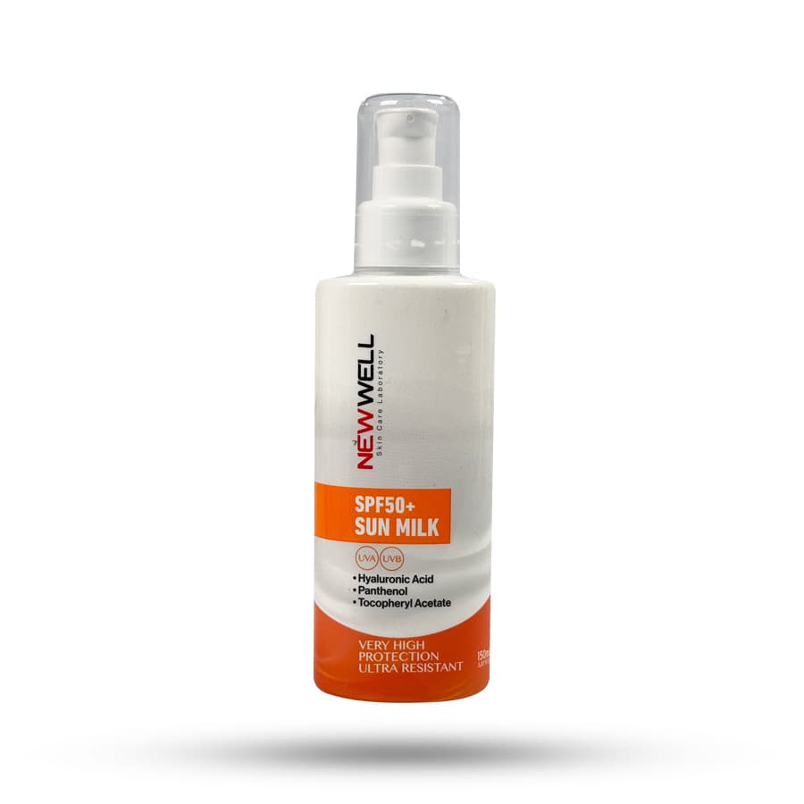 اسپری ضد آفتاب نیوول SPF+50 مدل Sun Milk حجم 150 میل