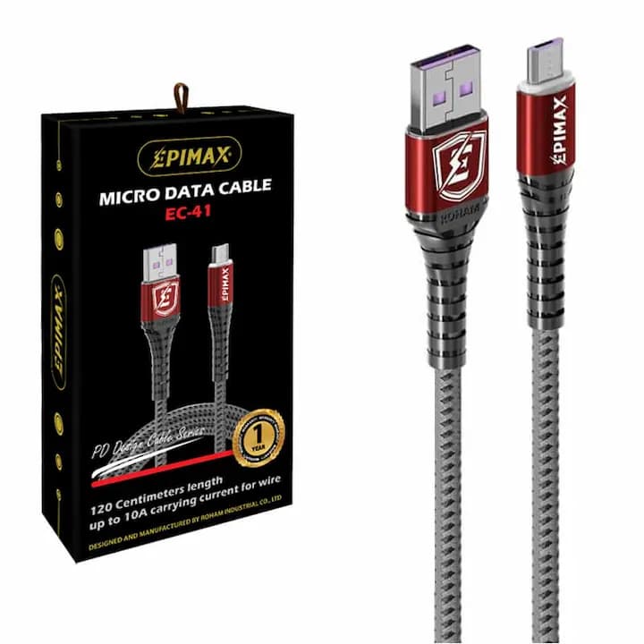 کابل شارژ میکرو EPIMAX EC-41 PD DESIGN