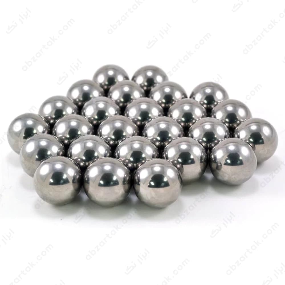 ساچمه فلزی فولادی کروی سایز 9 (بسته 100 عددی)