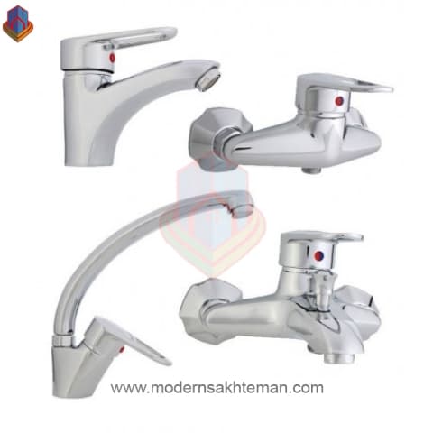 ست شیرآلات موست مدل آکونومی کروم