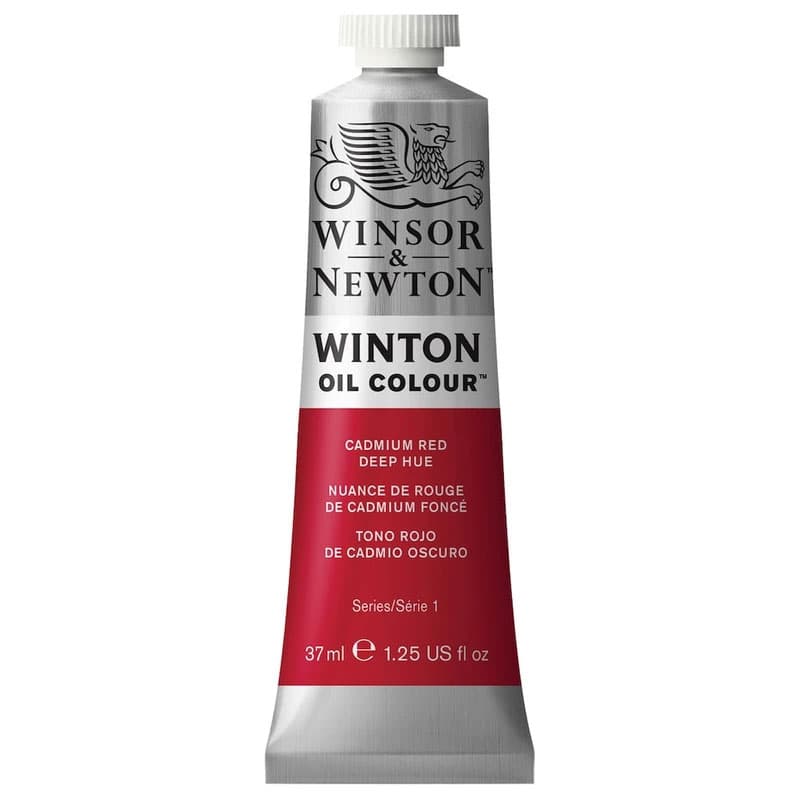 رنگ روغن قرمز وینزور WINSOR سری 098 کد 6 حجم 37ml