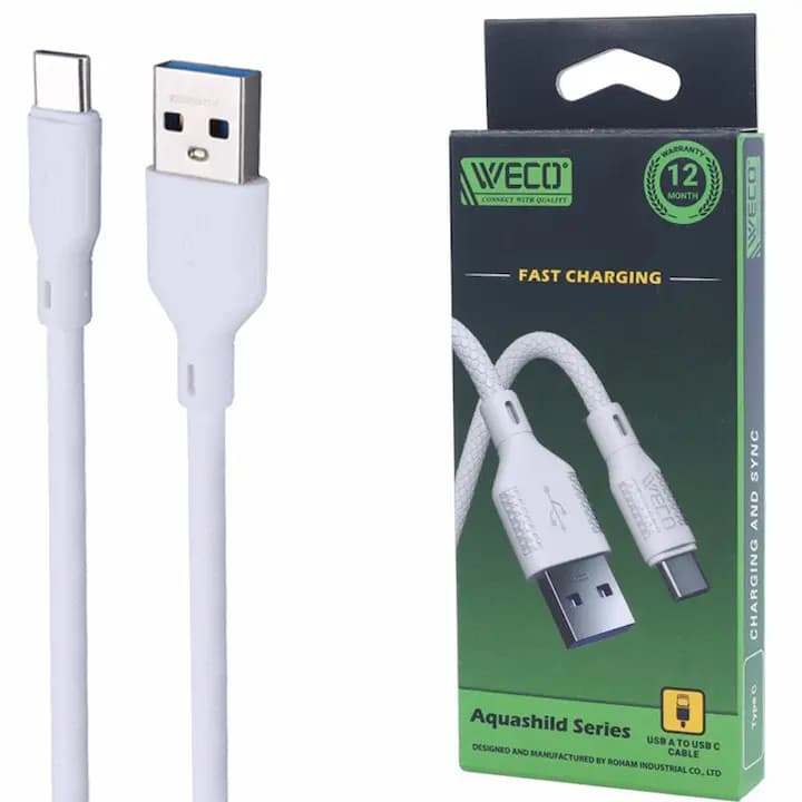 کابل شارژ تایپ سی WECO WE-88