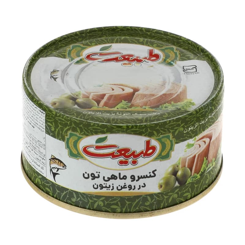 کنسرو ماهی تون در روغن زیتون طبیعت – 180 گرم