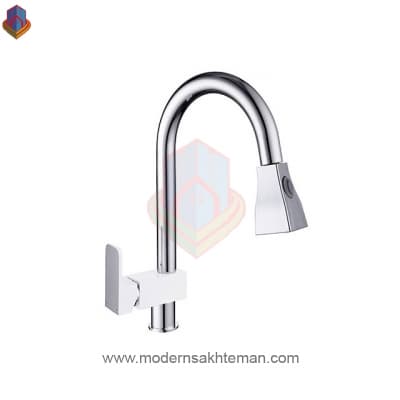 شیر سینک موست مدل ایسلند کروم سفید
