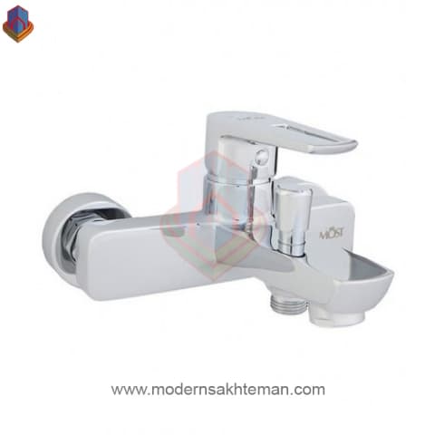 شیر حمام موست مدل توکیو کروم