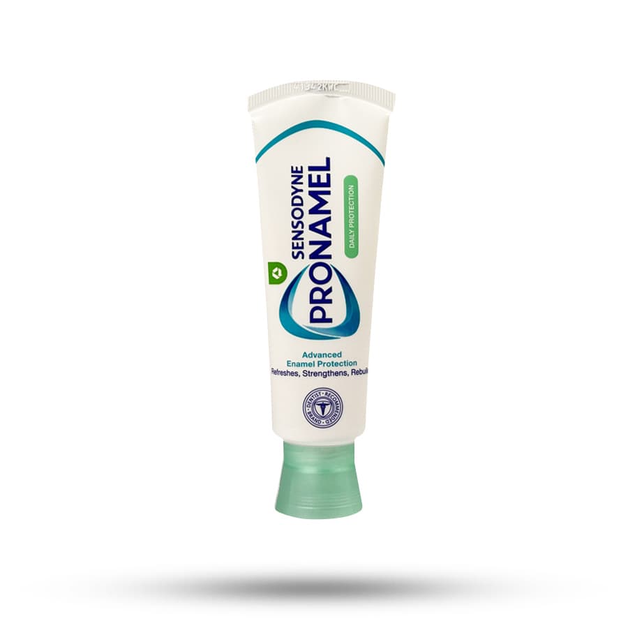 خمیر دندان سنسوداین ProNamel مدل daily protection مناسب مصرف روزانه حجم 75 میل — تصویر ۲