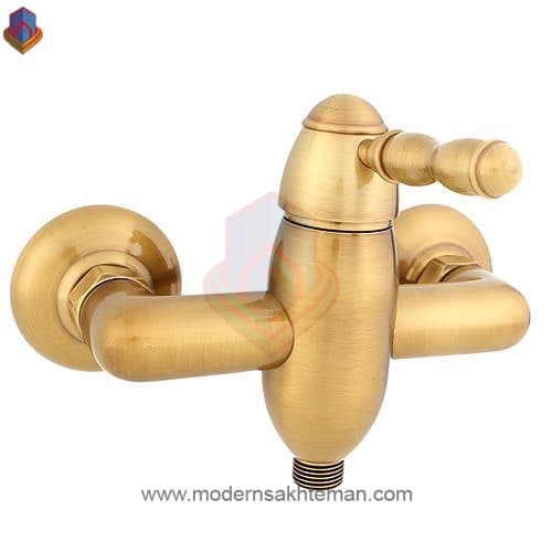 شیر توالت موست مدل رنسانس برنزی
