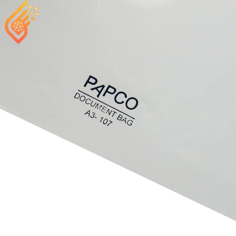 پوشه دکمه دار شفاف پاپکو A3 مدل Papco A3-107T — تصویر ۶