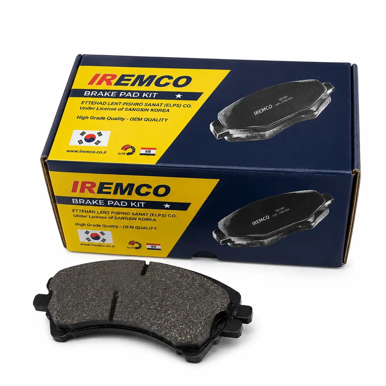 لنت ترمز عقب هایما s5 آی آر امکو IREMCO — تصویر ۲