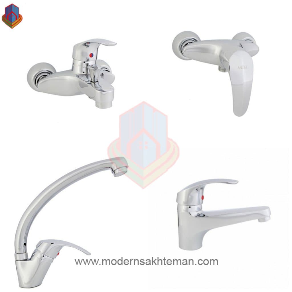 ست شیرآلات موست مدل میلان کروم