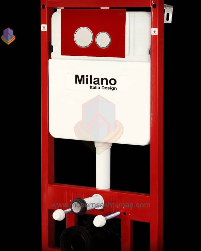 استراکچر وال هنگ Milano با کلید مخصوص قرمز