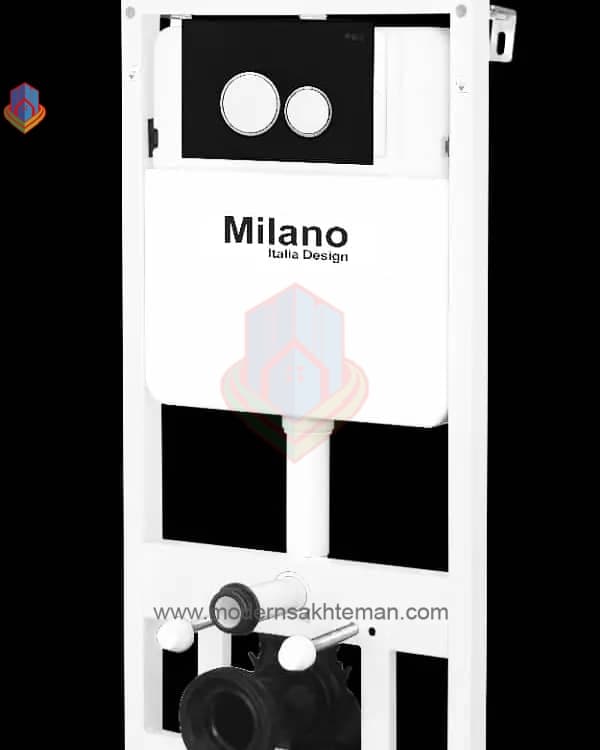 استراکچر وال هنگ Milano با کلید مخصوص مشکی