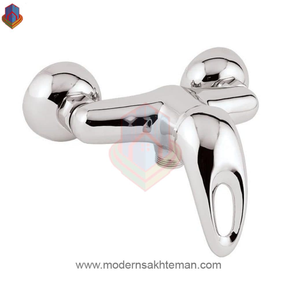 شیر توالت کرومات مدل آرو