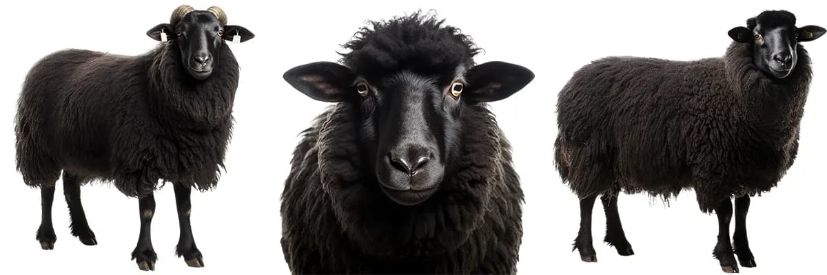 PNG گوسفند دوربری شده
