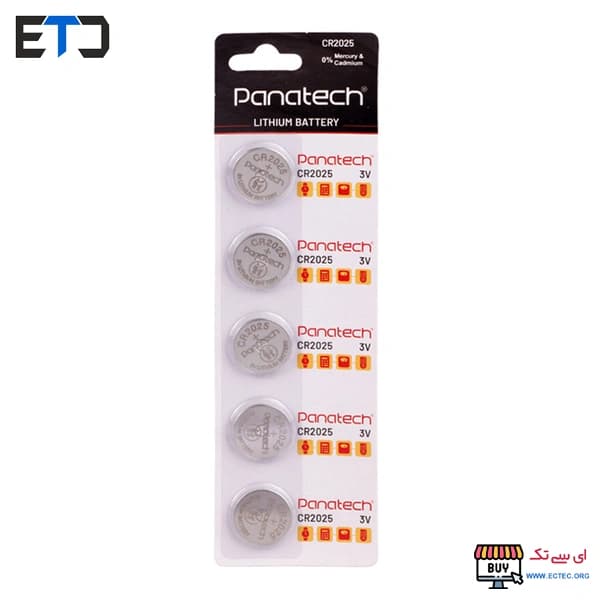 باتری سکه ای Panatech پاناتک مدل CR2025