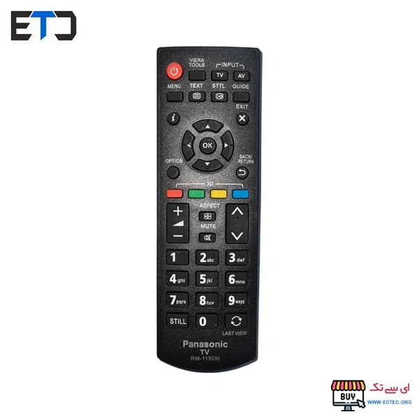 کنترل تلویزیون پاناسونیک Panasonic RM-1180M کوتاه