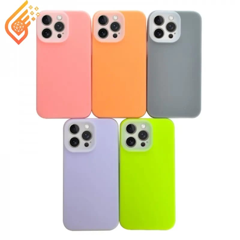 قاب گوشی اورجینال آیفون سیلیکونی پکدار مدل Iphone 13 / 14